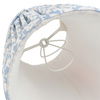 Leaf Shade Shell Bay Blue Fabric 122x85x160mm