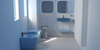 Vitruvit Glamour bidet stojący w wybranym kolorze