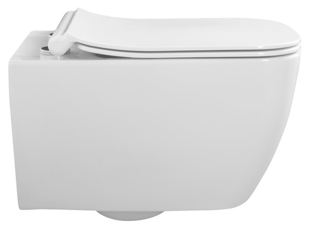VEA WC wiszące, Rimless, 34,5x52cm, biały