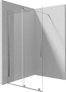 Ścianka prysznicowa walk-in 100 cm - przesuwna