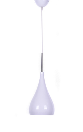 NOWOCZESNA LAMPA WISZĄCA BIAŁA SIMPLE