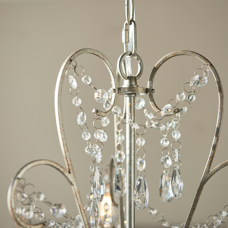 Berkley 3 Pendant Light Aged Silver