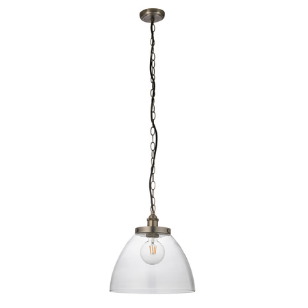 Hansen Grand 1 Pendant Light Brushed Silver