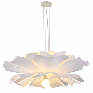 Lampa wisząca PEONY biała 90 cm