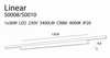 MAXLIGHT S0008 LAMPA DO SZYNOPRZEWODU LINEAR TRACK BLACK 36W 3000K