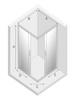 KABINA NEW PRAKTIC PROSTOKĄTNA U 90x100x195 CZYSTE 6mm ACTIVE SHIELD