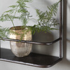 Lustro Emerson, czarne, 420 x 110 x 630 mm