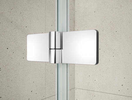 TRINITY CHROME drzwi prysznicowe do wnęki 1200 mm, szkło matowe, lewe