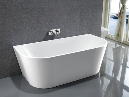 TAJO wanna przyścienna stojąca  170x80cm, biały