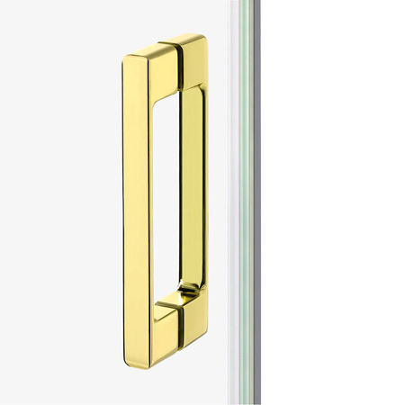 KABINA PRIME LIGHT GOLD KWADRATOWA L 100x100x200 CZYSTE 6mm ACTIVE SHIELD