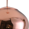 Lampa wisząca GLAM M miedziana 28 cm