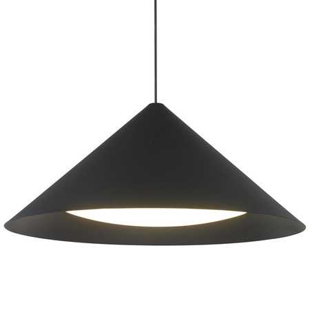 Lampa wisząca TRIANGOLO LED czarna 65 cm