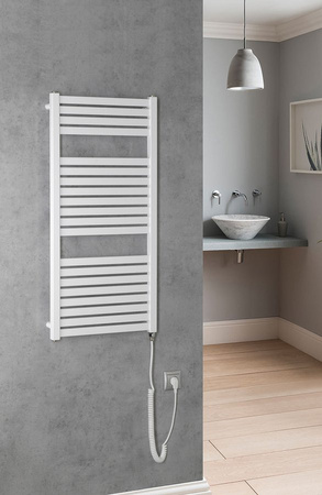TONDI-E grzejnik elektryczny 450x970 mm, 300 W, biały