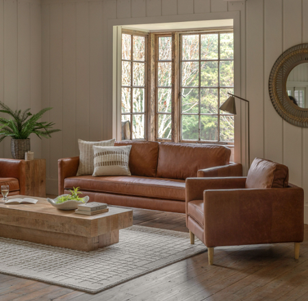 Sofa trzyosobowa Osborne Vintage Brown Leather