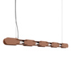 Lampa wisząca CHAIN 158 mocca LED 4000K