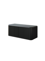 Szafka łazienkowa wisząca z blatem 120 cm czarna noc MAIORI 006-SU120-04