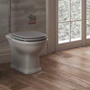 WASHINGTON Miska WC do zbiornika zawiesz. 58x36 cm biały połysk