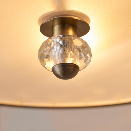 Hudson Ceiling Lamp Antique Brass