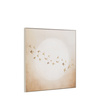 Golden Fight Framed Canvas 795x35x795mm
