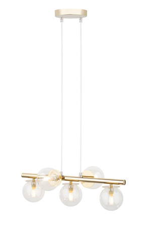 AVOLA zwis 5 złoty/transparentny