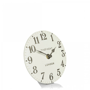 Arabic Mantel Clock Limestone 6in