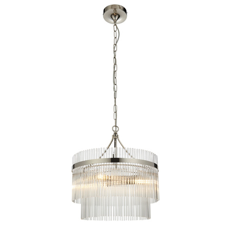 Marietta 3 Pendant Light Bright Nickel