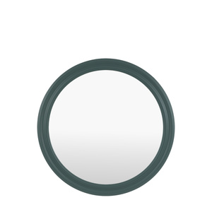 Suffolk Round Mirror Green 900x25x900mm
