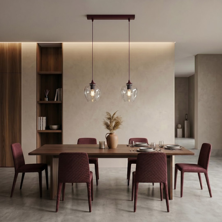 ISTAR 2 BURGUND TRANSPARENT
