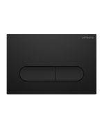Przycisk toaletowy prostokątny czarny mat YOSEMITE MATTE BLACK UP004-U18