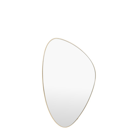 Highline Pebble Mirror Brass 600x20x800mm