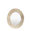 Cresta Round Mirror champagne900x40x900mm
