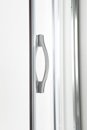 PROMOCJA kabina prysznicowa półokrągła 900x900x1900mm, szkło czyste