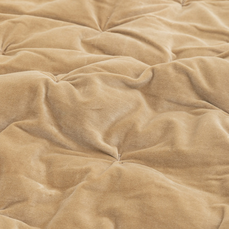 Opulent Velvet Bedspread Sand 2200x2400mm