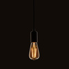 E27 LED Filament Pear 140x64mm Amber Glass ND
