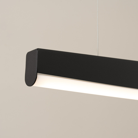 Lampa wisząca JORUN 150 czarna LED 3000K