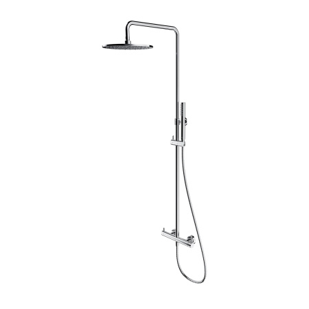 Y system prysznicowy natynkowy, chrom połysk