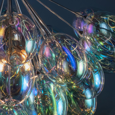 Infinity 6 Pendant Light Chrome