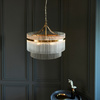 Marietta 5 Pendant Light Antique Brass