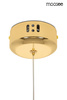 MOOSEE lampa wisząca BUTTERFLY M złota