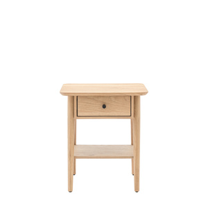 Hatfield 1 Drawer Bedside Natural 450x400x500mm
