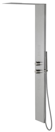 GRACE panel prysznicowy 220x1450mm, stal nierdzewna mat