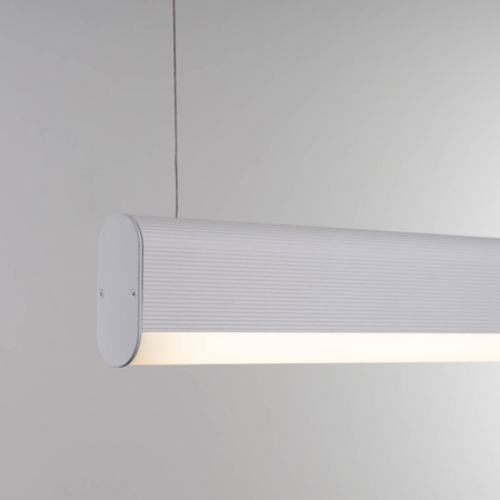 Lampa wisząca FARGE biała LED 4000K