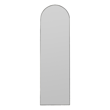 Lustro łukowe Hurston, czarne, 500 x 30 x 1700 mm