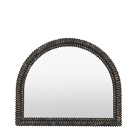 Pimlico Arch Overmantle Black Wash 1200x1000mm