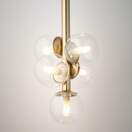 PERLA LUX 5 plafon transparentny