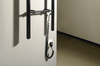 KARBO suszarka na ręczniki elektryczna, okrągła, 400x1120mm, 87 W, czarny mat