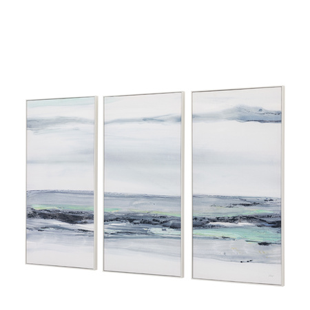 Clouded View Framed Canvas Set of 3