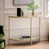 Stolik konsolowy Hudson Champagne 1000 x 350 x 750 mm