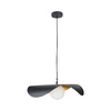 Lampa wisząca ENZO 60 cm - czarno złota