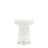 Murano Side Table White 395x395x465mm